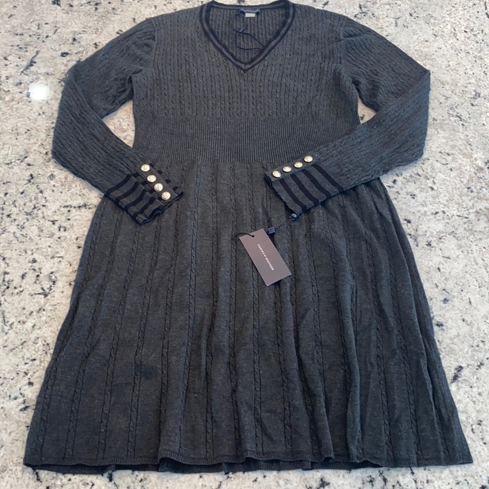 Tommy Hilfiger Woman’s Long Sleeve Dress L New